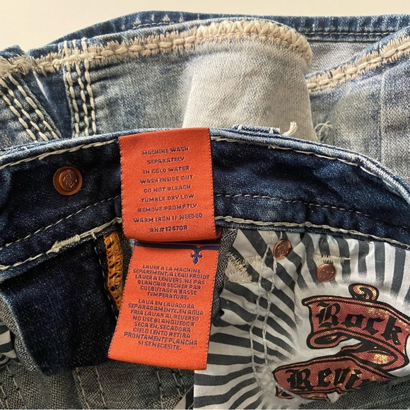 Sold Rock Revival Arlia Short Size 28 - Picture 10 of 12